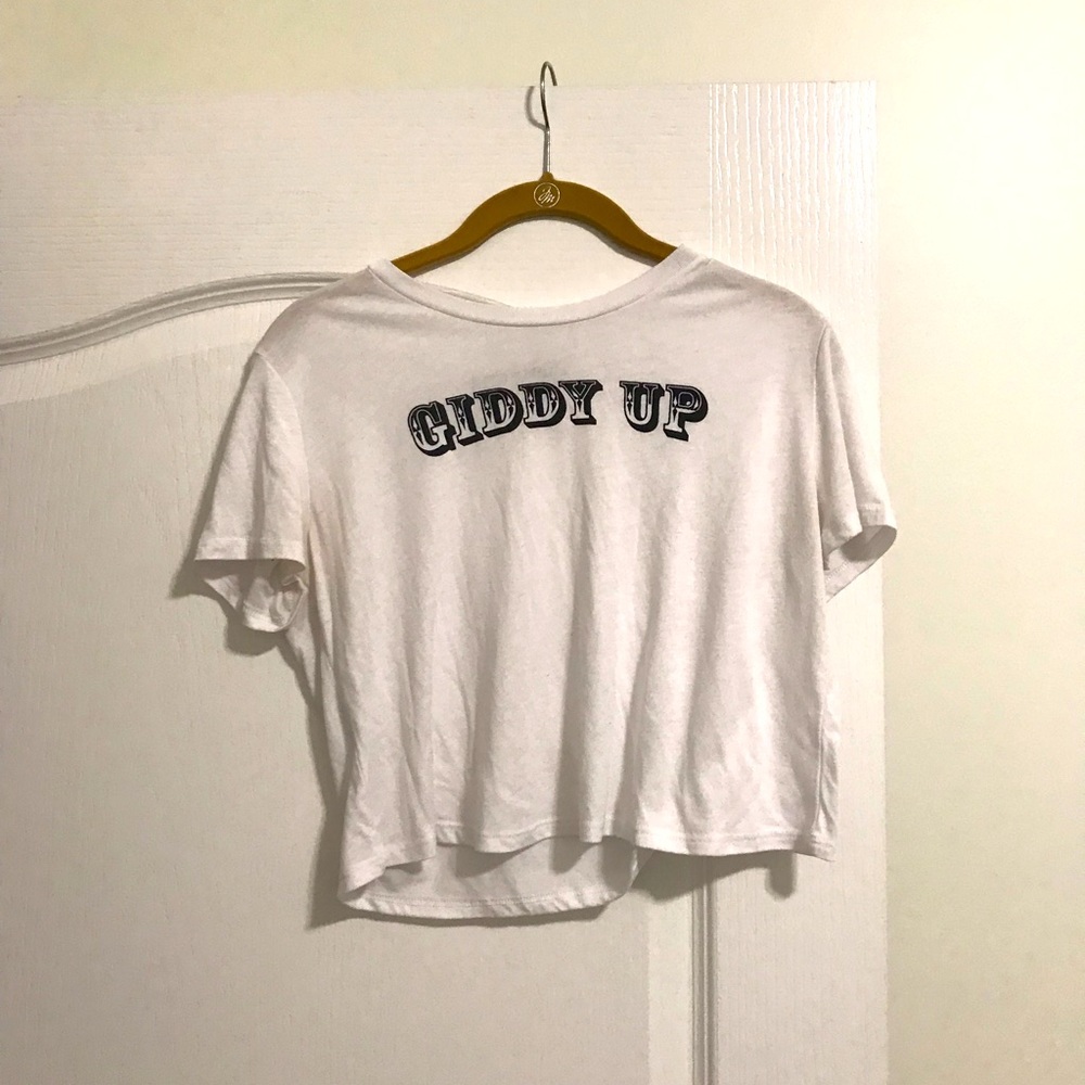 Crop top tshirt